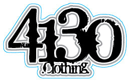 4130 Sticker - (Black)