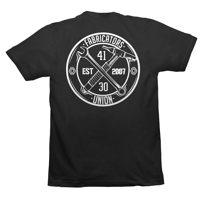 Fabricators Union Tee (Black/White)