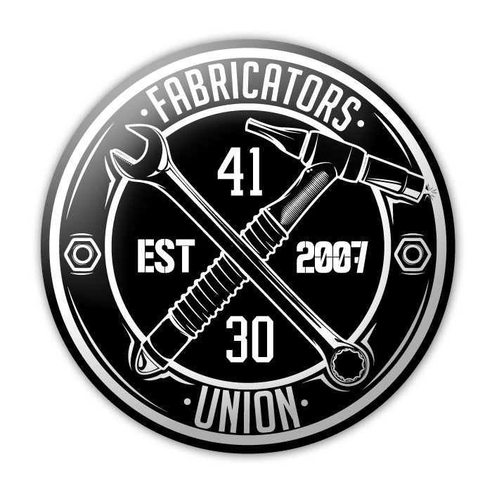 Fabricators Union Tee (Black/White)