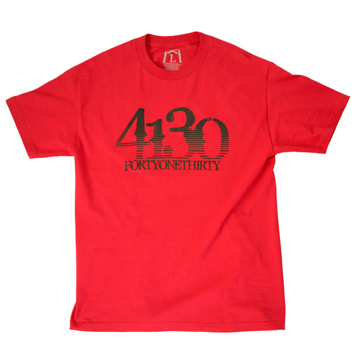 Grooved Tee (Red/Black)