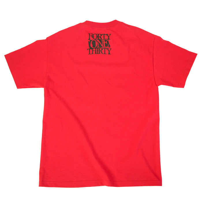 Grooved Tee (Red/Black)