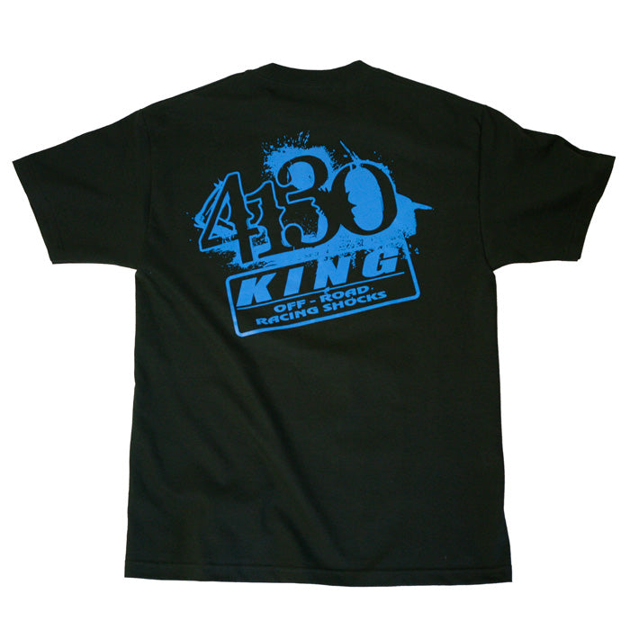 4130/King Lady Liberty Tee (Black/Blue)